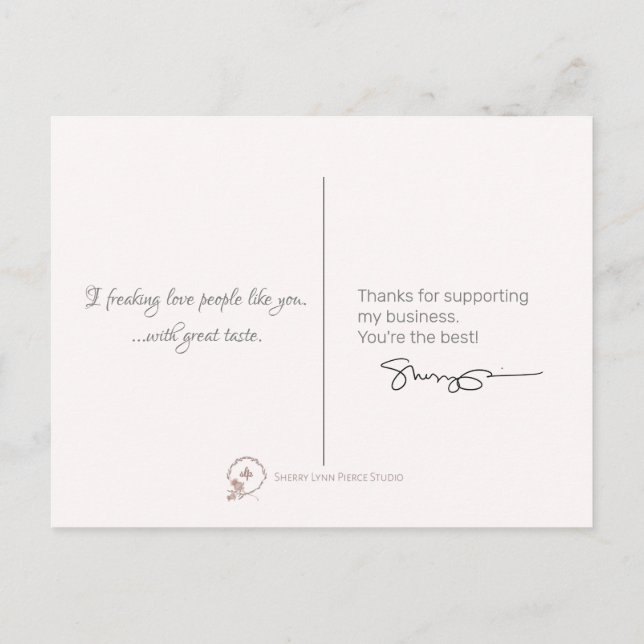 Carte postale, Taille : Carte postale standard, Pa (Dos)