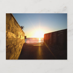 Carte Postale Tairua Beach Walkway Sunrise Nouvelle-Zélande Cart