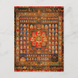 Carte Postale Taizokai Mandala
