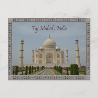 CARTE POSTALE TAJ MAHAL