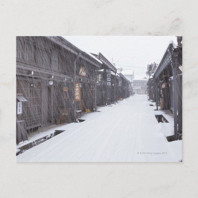 Carte Postale Takayama, Préfecture de Gifu, Japon (Devant)