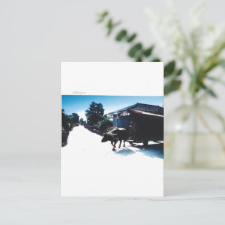 Carte Postale taketomi iland in japan