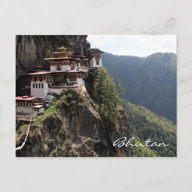 Carte Postale taktsang vista (Devant)