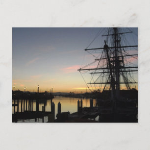 Carte Postale Tallship à Sunrise