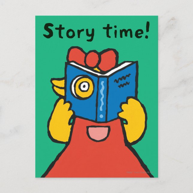 Carte Postale Tallulah fait un visage amusant (Devant)