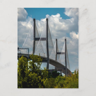 Carte Postale Talmadge Memorial Bridge savannah georgia