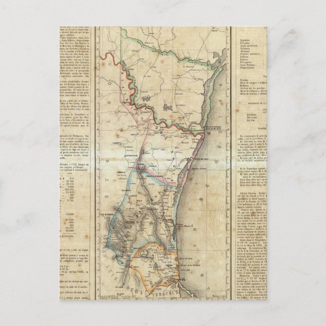 Carte Postale Tamaulipas, Mexique (Devant)