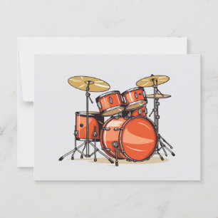 Carte Postale Tambour