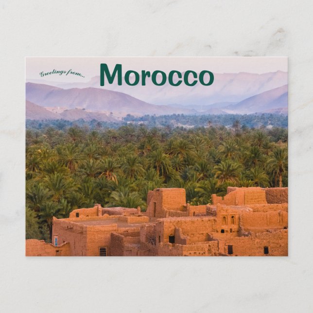 Carte postale Tamnougalt Maroc (Devant)