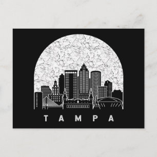 Carte Postale Tampa Florida Skyline