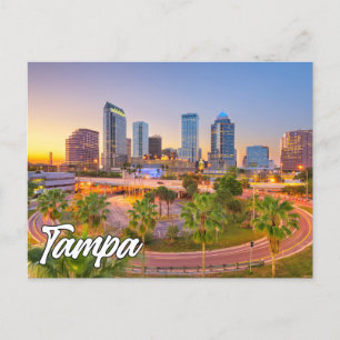 Carte Postale Tampa, Floride, États-Unis