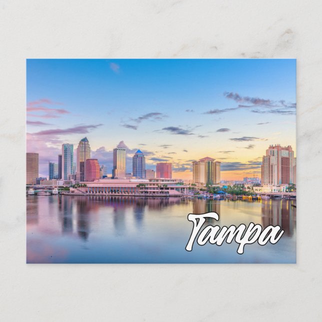 Carte Postale Tampa, Floride, États-Unis (Devant)