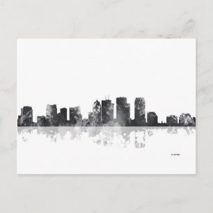 CARTE POSTALE TAMPA, FLORIDE SKYLINE