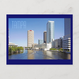 Carte Postale Tampa, ville sur le Golfe