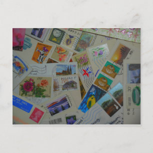 Carte Postale tampons-encreurs