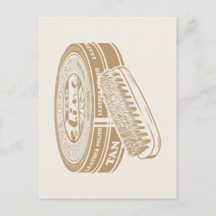 Carte Postale Tan shoepoly