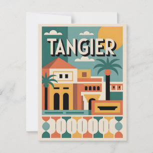 Carte Postale Tanger Vintage