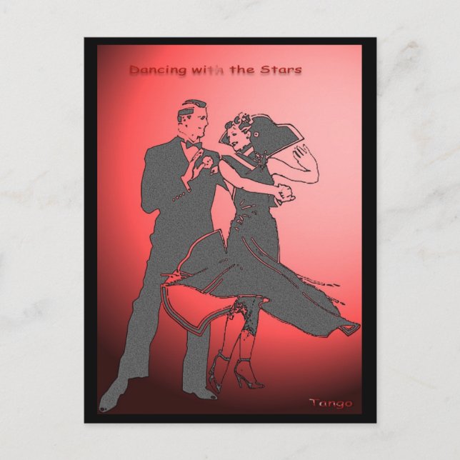 Carte Postale Tango (Devant)