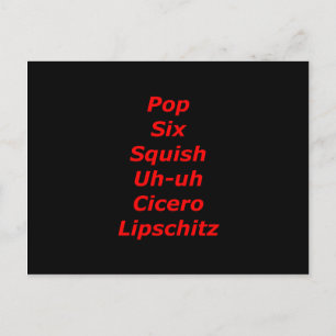 Carte Postale Tango bloc de cellule