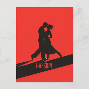 Carte Postale Tango passionné