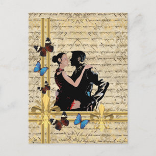 Carte Postale tango vintage