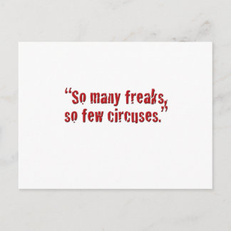 Carte Postale "Tant de phénomènes…