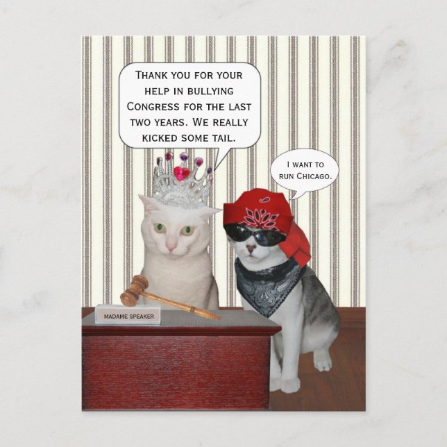 Carte Postale Tant de temps ! (Devant)