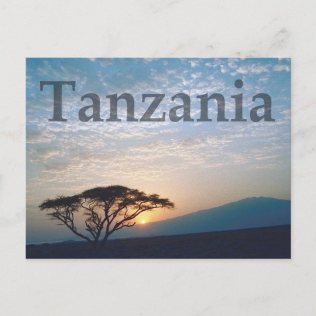 Carte Postale Tanzanie (Devant)