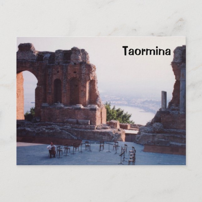 Carte Postale Taormina (Devant)