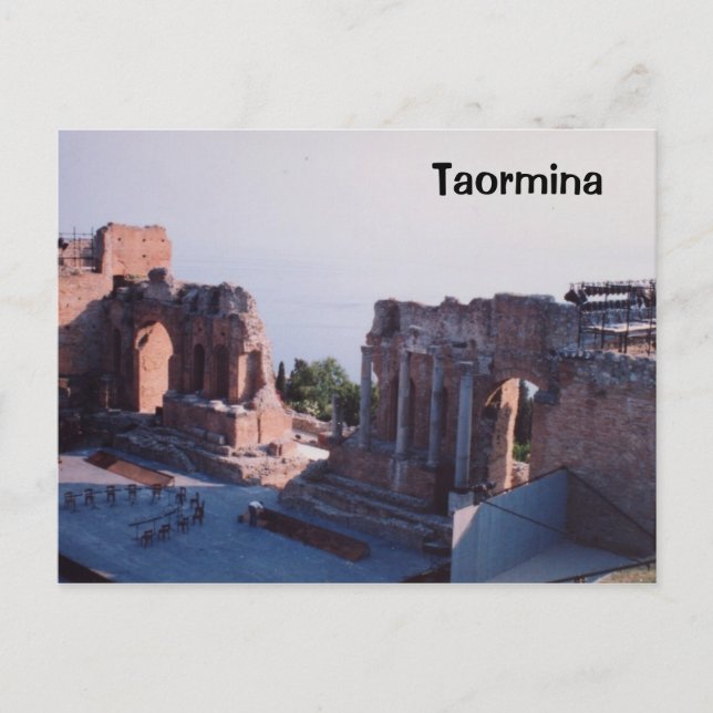 Carte Postale Taormina (Devant)