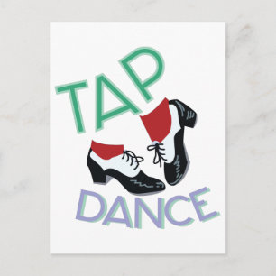 Carte Postale Tap Dance