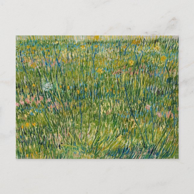 Carte Postale Tapis de verdure | Vincent van Gogh (Devant)