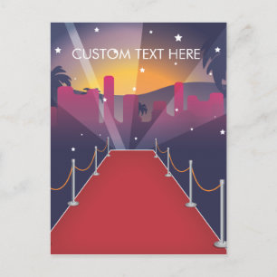 Carte Postale Tapis Rouge de Célébrité