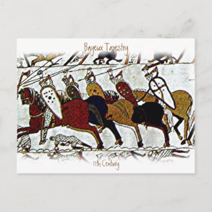 Carte Postale Tapisserie de Bayeux a1