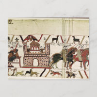 Tapisserie de Bayeux Earl Harold au duc de Normand