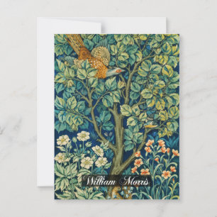 Carte Postale Tapisserie de faisan - William Morris