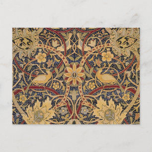 Carte Postale Tapisserie Faux Bullerswood de William Morris