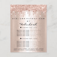 Tarif Rose Gold Drives Eyelashes Maquillage Cheveu