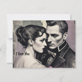 Carte Postale Tarjeta de compromiso