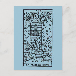 Carte Postale Tarot Card