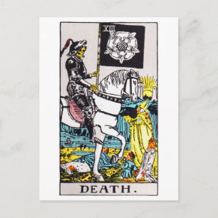 Carte Postale tarot-death