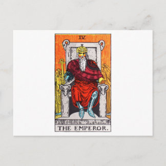 Carte Postale tarot-empereur