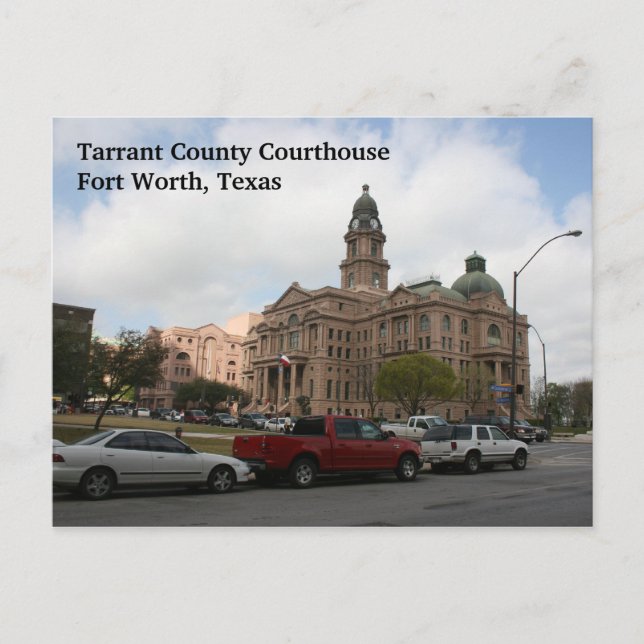 Carte postale Tarrant County Courthouse (Day) (Devant)