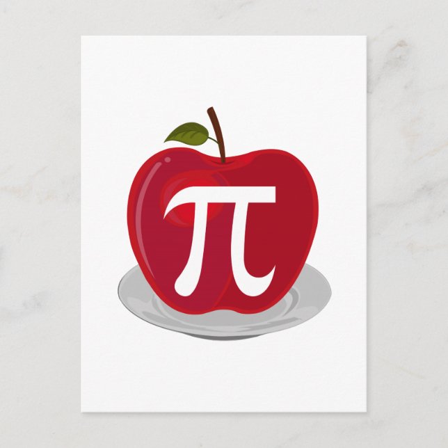 Carte Postale Tarte à la pomme (Devant)