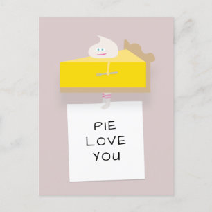 Carte Postale Tarte au citron