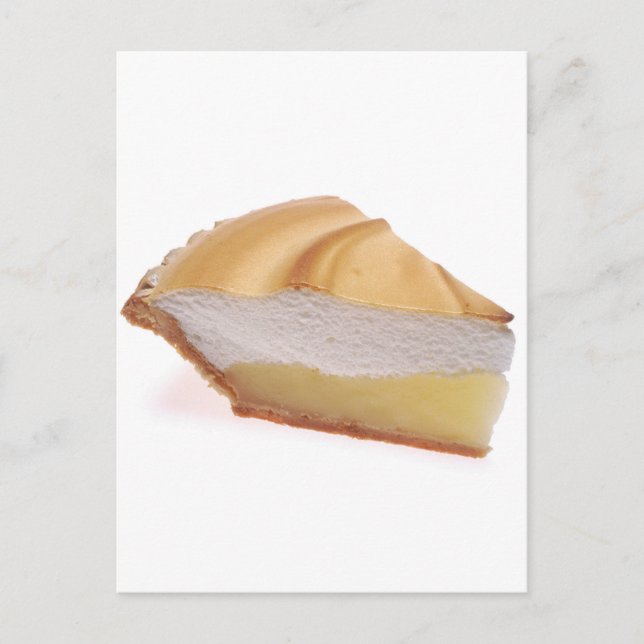 Carte Postale Tarte au citron meringue (Devant)