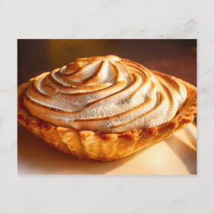 Carte Postale Tarte au citron meringue