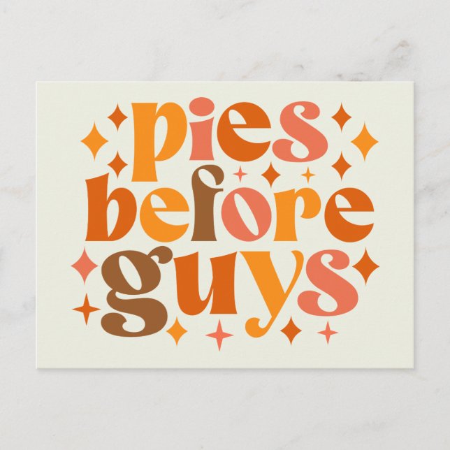 Carte Postale Tartines avant les gars (Devant)