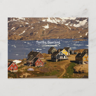 Carte Postale Tasiilaq, Groenland