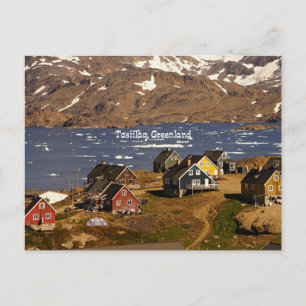 Carte Postale Tasiilaq, Groenland